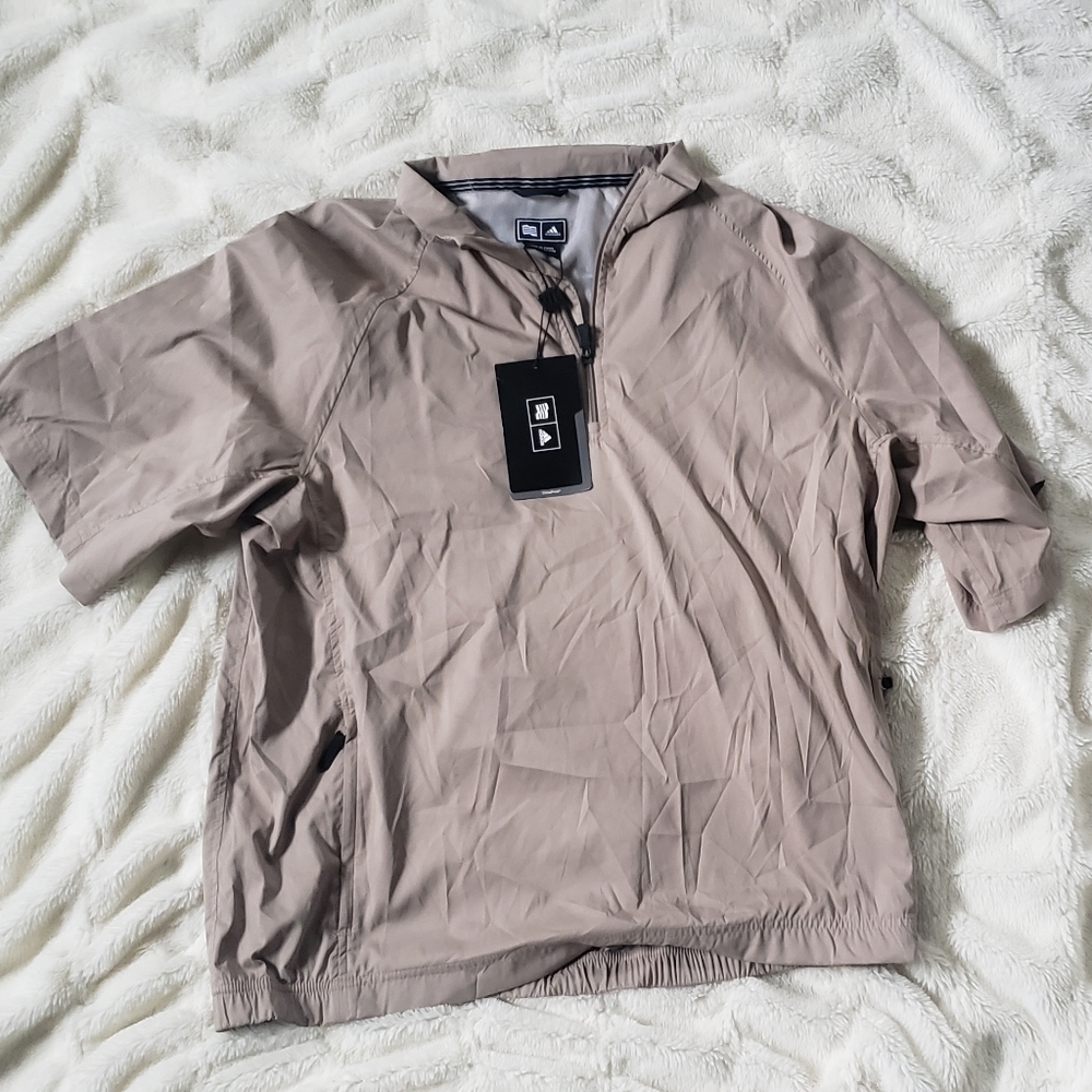 Size Large 1/2 zip adidas climaproof great for golf